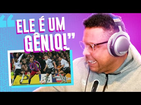 Ronaldo reacts to the Wizard's best dribbles! | RonaldoTV Clips