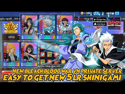 New Bleach: Blood War P-Server free TopUp Vip30 LR Shinigami all Codes