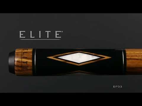 Elite EP33 Prestige Pool Cue - HD Rotating 360 Degree Wide View