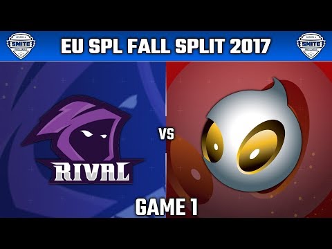 SMITE Pro League Fall Split Week 1 EU 2017 - Rival vs. Dignitas (Game 1)