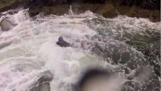 preview picture of video 'coasteering 24 June 2012'