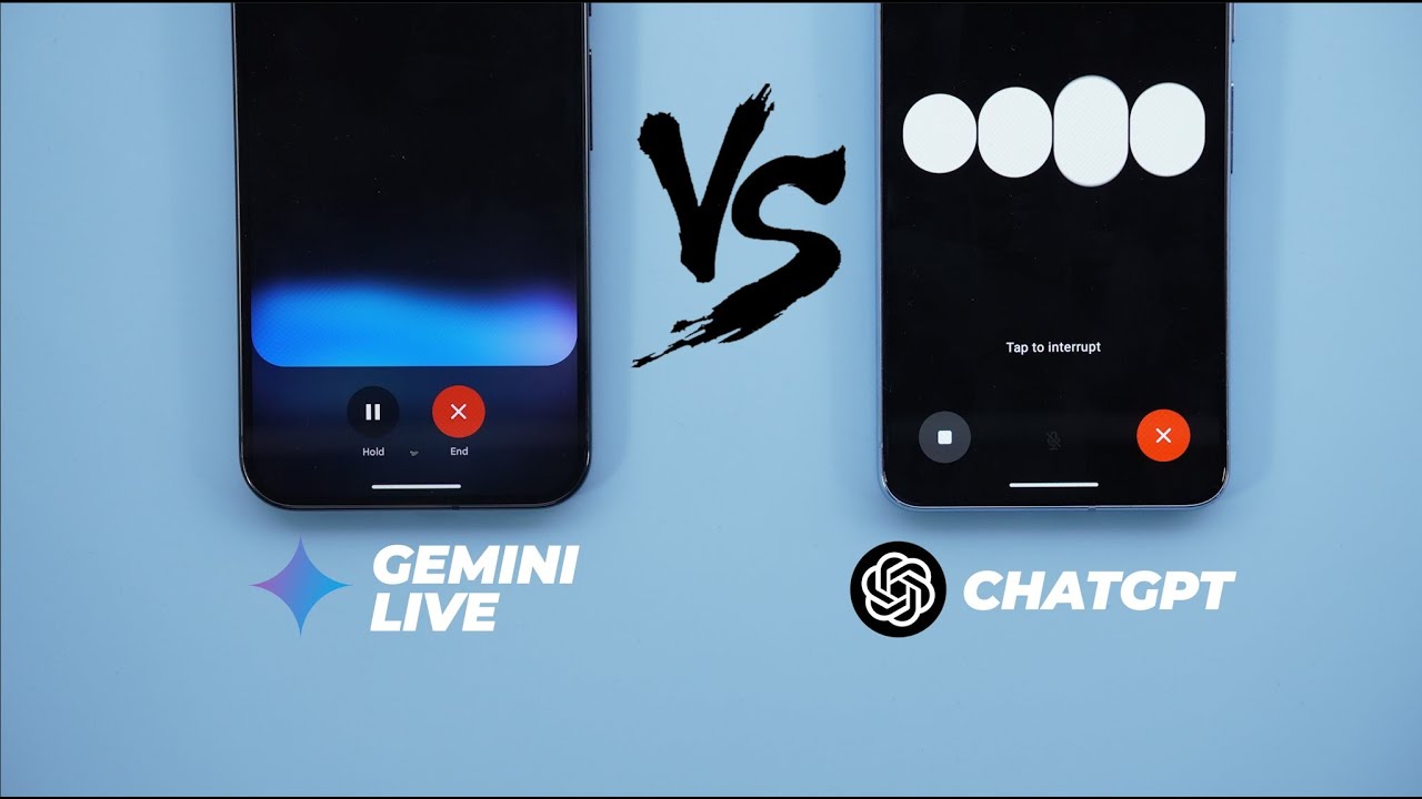 Gemini Live vs ChatGPT - Not Far Behind