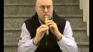 Nachts, wenn keiner da ist, mit der Flöte