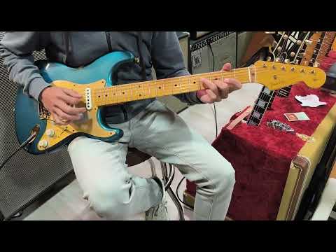 Fender Stratocaster 2013 Relic Lake Placid Blue image 24