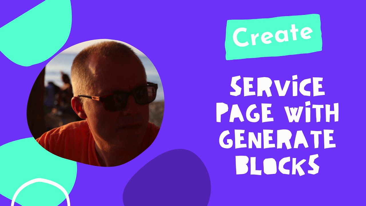 Creating a service page with Generate Blocks in WordPress in 4 minutes.