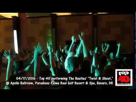 2016.04.17: Top 40 performs the Beatles' "Twist and Shout"