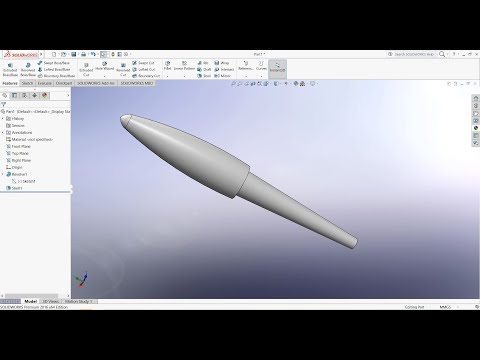 SolidWorks tutorial - How to Make Dropper