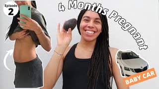 BABY’S FIRST KICK, New Car & more | Our Pregnancy Journey Episode 2