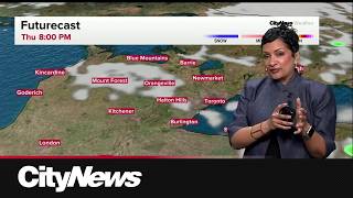 Increasing humidity expected this weekend