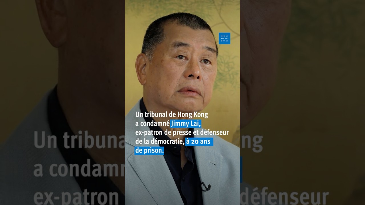 Hong Kong : Jimmy Lai condamné à 20 ans de prison