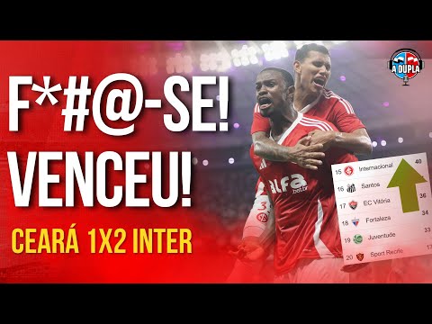 🔴⚪ Inter 2x1 Ceará: 🔥O INTER GANHOU! MATHIAS SALVOU O EMPREGO DE RAMON! | JOGO HORROROSO!
