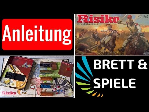 Risiko: Standard 2016 - Brettspiel / Anleitung / Deutsch