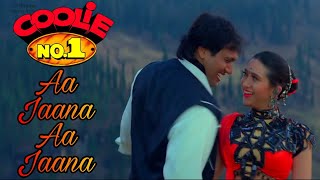 Aa Jaana Aa Jaana | Coolie No. 1 | Govinda & Karisma Kapoor | Kumar Sanu & Alka Yagnik