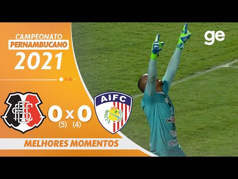 Gols e lances de Santa Cruz x Afogados