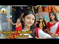 Surprised Mom With Gold Jewellery On Mahalaya 2024 Purnasreesaura1385