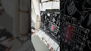 Look inside a London artist’s studio - Kay Gasei #londonart #art #painting #girlandgallery #artist