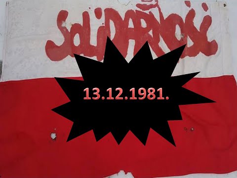 13.12.1981. - 13.12.2021. - 40 lat od wprowadzenia stanu wojennego