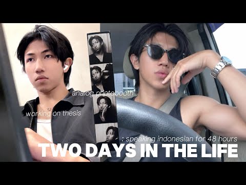 speaking indonesian for 48 hours