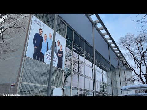 Technische Universität Dresden - Campusrundgang im Winter [2021] 4K
