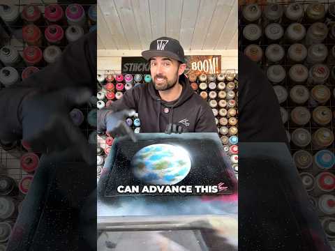 How To Spray Paint The Earth! 🌍