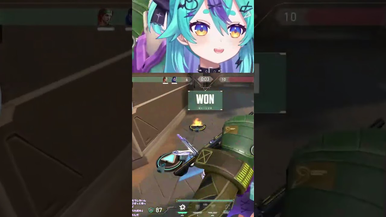 完璧→歯茎　#valorant #shorts #valorantclips