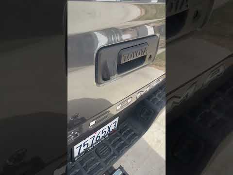 2017 Tacoma tailgate lock actuator install