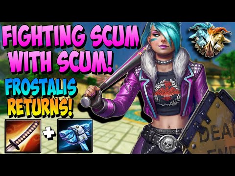 THE SOLUTION TO POSEIDON MAINS! FROSTALIS FIGHTS SCUM WITH SCUM! - Masters Ranked Duel - SMITE