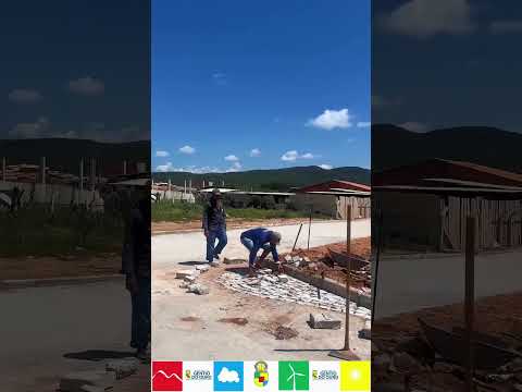 Pavimentação da Rua Luiz Gomes de Oliveira, Gentio do Ouro - Bahia