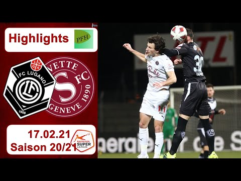 Highlights: FC Lugano vs Servette - Genf FC (17.02.21)
