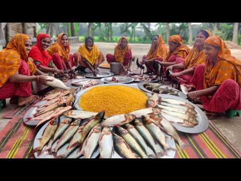 Fish Daal Gravy Recipe - Pulse & Carp Fish Mixed Curry - Food for Village People