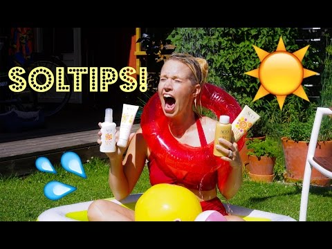 7 tips - Så solar du säkert i sommar!