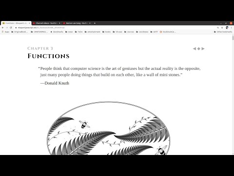 Eloquent JavaScript Ch 3 Pt 1Functions by Marijn Haverbeke