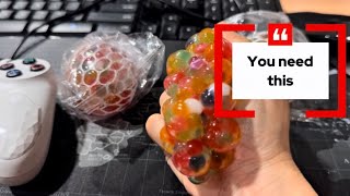 Relief stress with this Squishy Grape Stress Ball