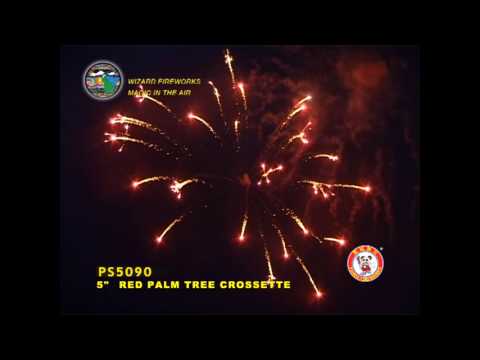 SC125CR02 - 5 INCH SHELL - WIZARD FIREWORKS - PS5090