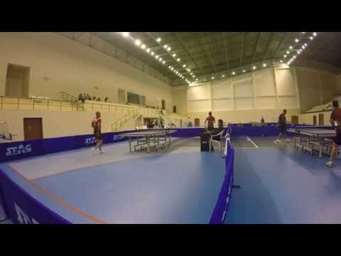 The most amazing shot by the Lebanese table tennis player Mohamad Bannout_Salalah championship 2016