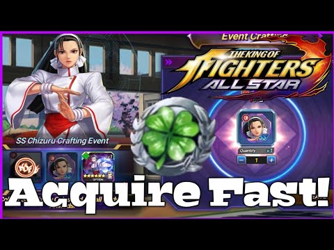 How to speed up the acquiring Chizuru process! Quiz Time sucks🤣 King of Fighters All Star