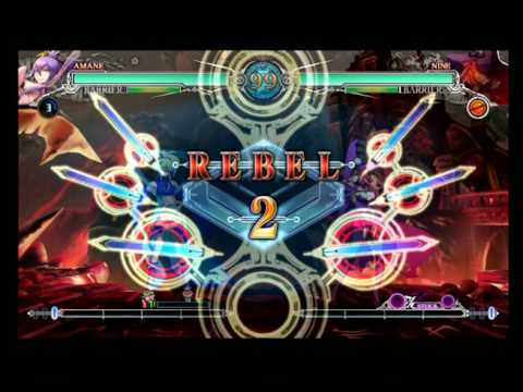 BBCF Amane vs Unlimited Nine