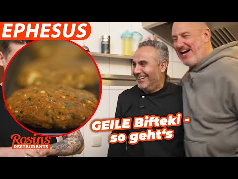 "Und so wird's richtig geil!" - Frank zeigt sein perfektes Bifteki Rezept | 4/7 | Rosins Restaurants
