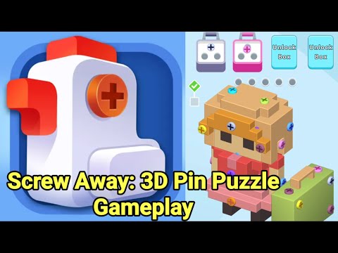 Screw Away 3D Pin Puzzle Game Gameplay - YouTube