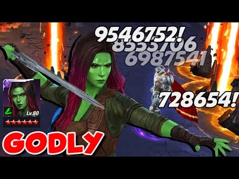 Gamora is stupid good - Marvel Future Fight
