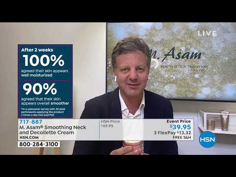 M. Asam Smoothing Neck and Decollette Cream