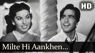 Milte Hi Aankhen (HD) - Babul Songs - Dilip Kumar - Nargis