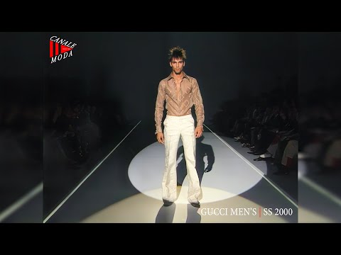 GUCCI MEN'S Spring Summer 2000 Milan 4K - Canale Moda