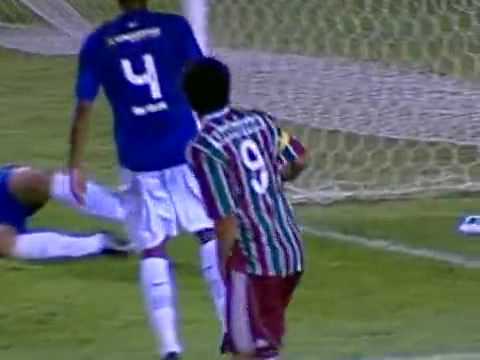 Os gols de Cruzeiro 2 x 3 Fluminense pela 33ª rodada do Brasileirão 2009