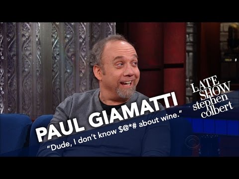 Paul Giamatti, The Merlot Guy, Knows Nothing About Wine