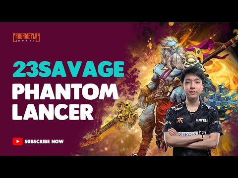 23Savage Phantom Lancer Safe Lane Dota 2 | Ranked Match | Gameplay