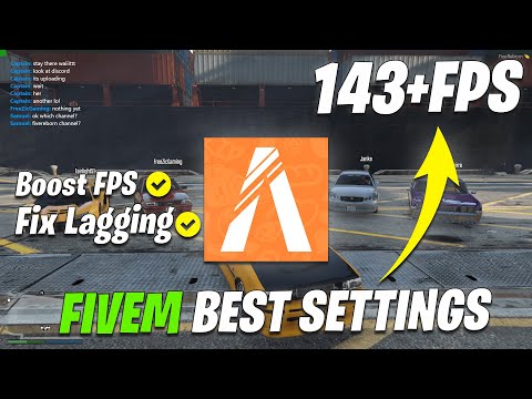 FiveM (GTA V) - How To Boost FPS In 2021 | FiveM Best Settings | Increase FPS & Fix Shuttering Guide