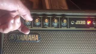 Video thumbnail for 1982 Yamaha JX 20 solid state Amp. by rhum66