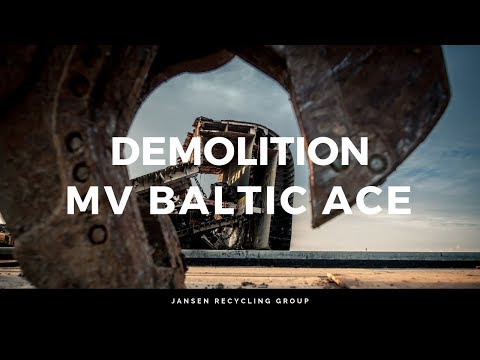 Wreck removal Baltic Ace – Jansen Recycling Group