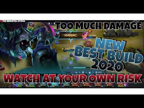 HELCURT NEW BEST BUILD 2020 COMPLETE GUIDE| TOO MUCH DAMAGE| MANIAC| MOBILE LEGENDS
